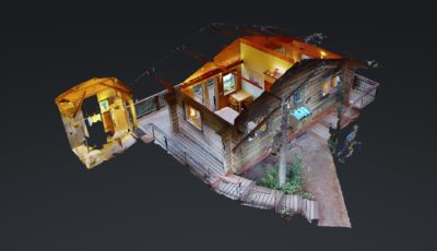 Squirrel Cache Cabin at Stillpoint Lodge 3D Model