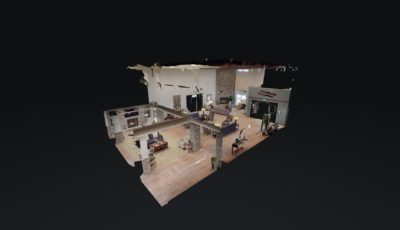 Aspen Creek Senior Living – Lobby 3D Model