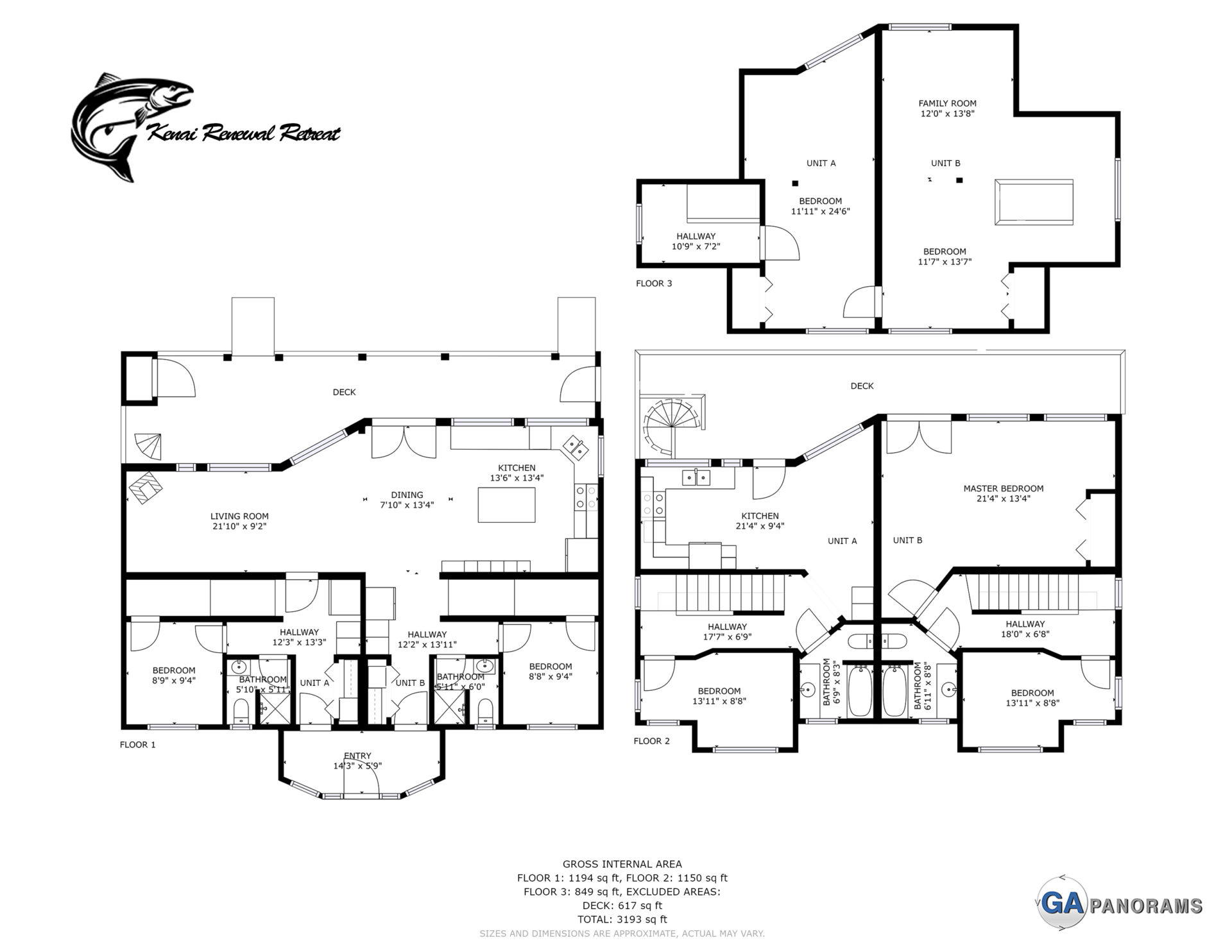 GA PanoramsKenai Renewal Retreat Floorplan GA Panorams