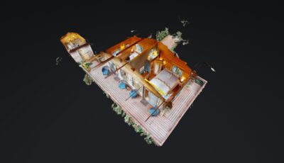 Overview Cabin at Stillpoint Lodge 3D Model